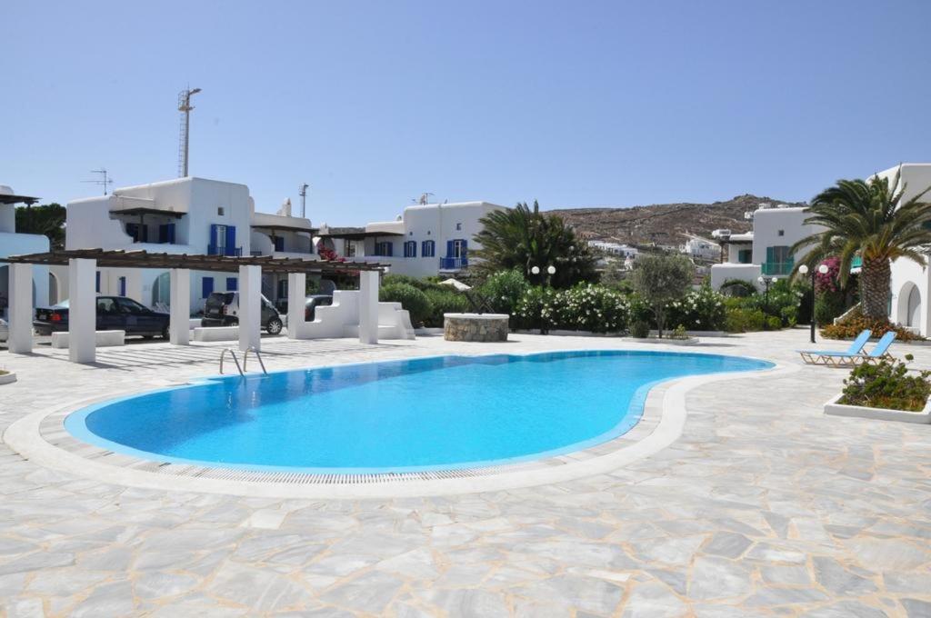 Luxury House With Swimming Pool In Ornos Mykonosヴィラ エクステリア 写真