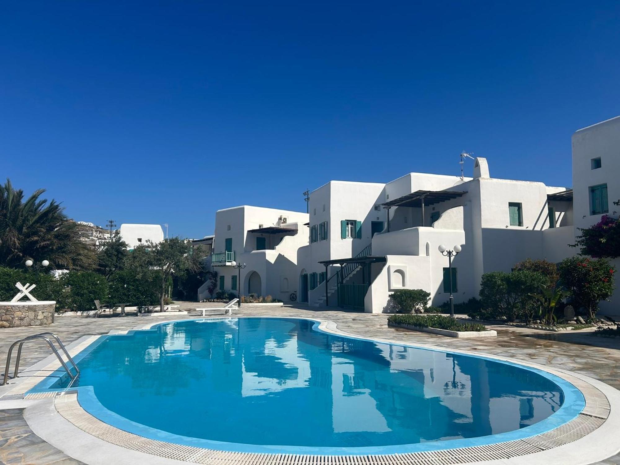 Luxury House With Swimming Pool In Ornos Mykonosヴィラ エクステリア 写真